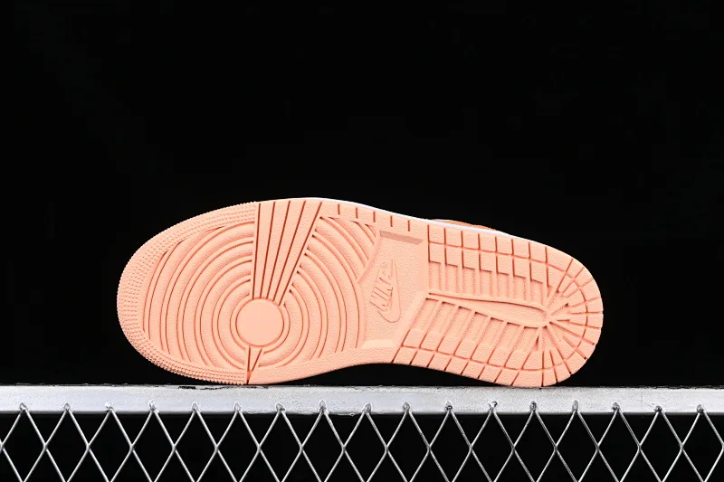 All categories Air Jordan Jordan series basketball shoes Air Jordan 1 Low G version pure original Air Jordan 1 Low AJ1 Joe 1 white orange low-top cultural leisure sports sneakers DC0774-801